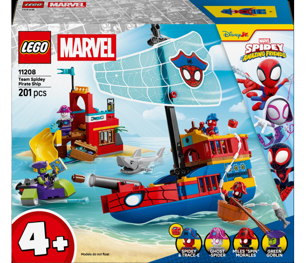 LEGO SPIDEY 11208 Statek piracki drużyny Spidey’ego - 1473403 - zdjęcie